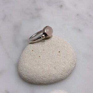 Sundance Rose Quartz Sterling Silver Ring